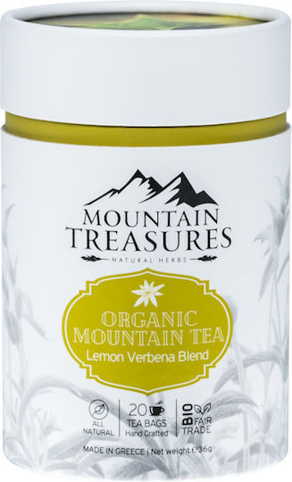 Mountain Treasures Organic Product Mountain Tea with Louisa 20 Bags 1.8gr