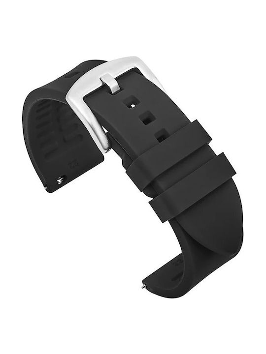 Quick Release Rubber Strap Black 22mm Quick Release Rubber Strap Black 22mm