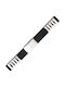 Tzevelion Curea de cauciuc Negru 18mm