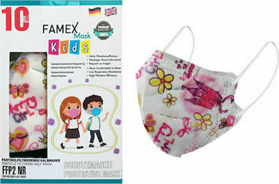 Famex Kids Mask FFP2 NR Mască de protecție FFP2 pentru copii 200buc