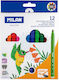 Milan 631 Drawing Markers 5mm Thin Set 12pcs