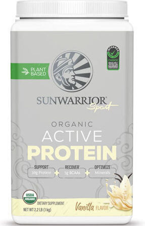 Sunwarrior Active Protein Organic Lactose Free with Flavor Vanilla 1kg