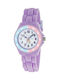 Tikkers Kids Analog Watch with Rubber/Plastic Strap Purple