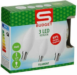 B.& K.Baumgaertel LED 5.5W E14 Θερμό Λευκό 3τμχ