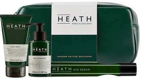 Heath The Facial Routine Kit Hautpflegeset für Anti-Aging, Feuchtigkeitsspendend & Gesichtsreinigung