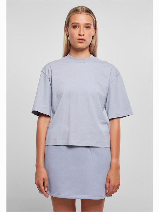 Urban Classics Women's Oversized T-shirt Viola Blue