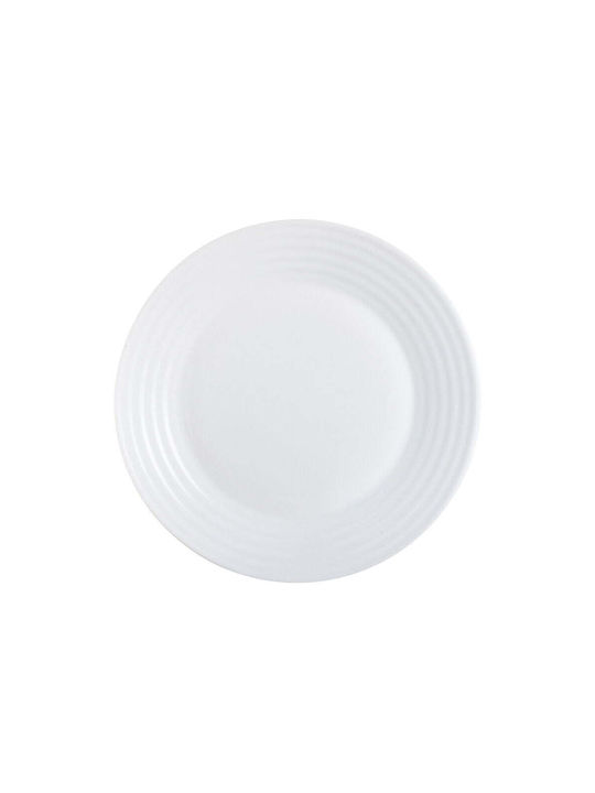 Luminarc Harena Plate Desert Glass White with D...