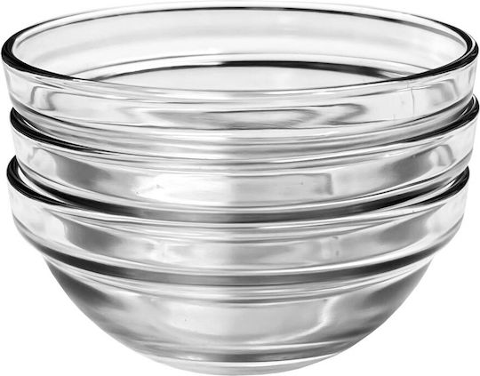 Alpina Appliances Servierschüssel Rund Glas Transparent mit Durchmesser 9cm 3Stück Alpina Appliances Servierschüssel Rund Glas Transparent mit Durchmesser 9cm 3Stück