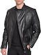 Charlie Suc Sheep Leather Jacket Biker Black