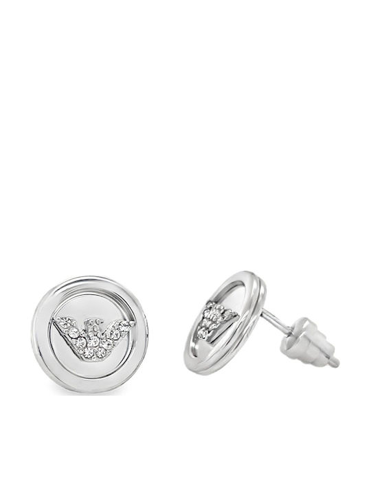 Emporio Armani Earrings made of Steel with Stones