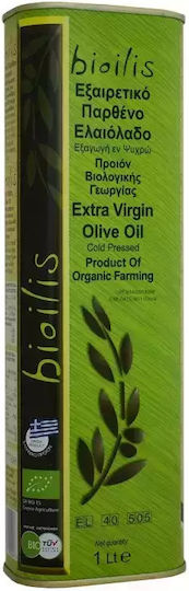 Bioilis Exzellentes natives Olivenöl Bio-Produkt mit Aroma Unverfälscht Ilia's 1Es 1Stück