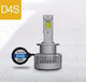 Лампи Автомобила D4S 20000Lumen Canbus LED 6000К Хладно бяло 40W 2бр