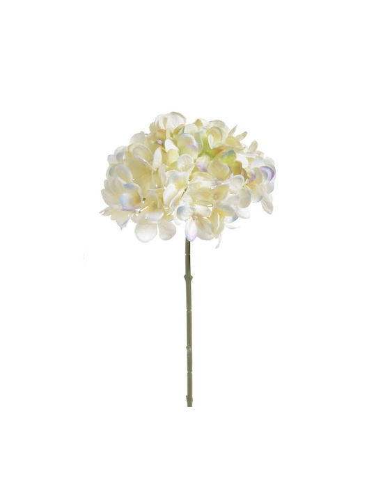 Artificial flower Hydrangea 48cm, white