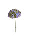 Ramură artificială Hydrangea 48cm, violet-albastru