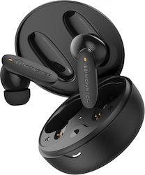 Monster Clarity 108 In-ear Bluetooth Handsfree Ακουστικά με Θήκη Φόρτισης Μαύρα