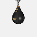 Leone AT805 Leather Speed Punching Bag 23cm Black