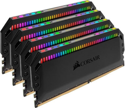 Corsair Dominator Platinum 128GB DDR4 RAM with 4 Modules (4x32GB) and 3600 Speed for Desktop