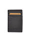 Lavor Men's Leather Card Wallet with RFID Black