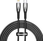 Baseus Glimmer Braided USB-C to Lightning Cable 20W Black 2m (CADH000101)