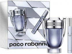 Rabanne Invictus Ανδρικό Σετ με Eau de Toilette 2τμχ Rabanne Invictus Ανδρικό Σετ με Eau de Toilette 2τμχ