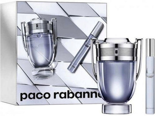 Rabanne Invictus Set pentru bărbați 2buc