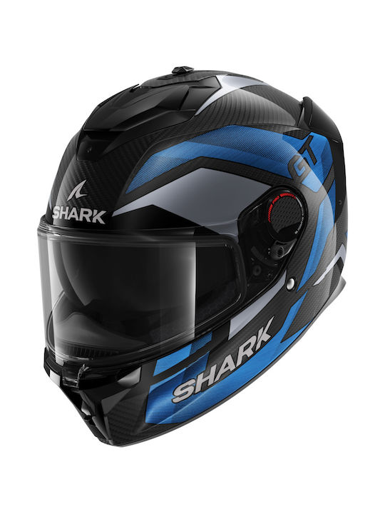 Shark Spartan GT Carbon Ritmo Blue/Chrome Κράνο...