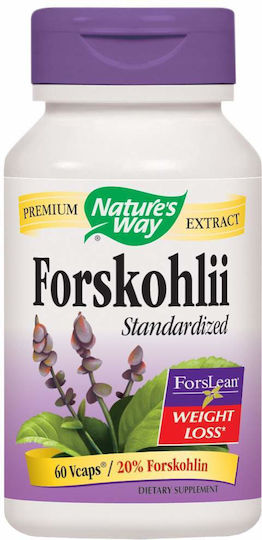 Nature's Way Forskohlii 250mg 60 capsule veget