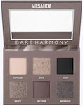 Mesauda Milano Bare Harmony 2.0 Eye Shadow Palette in Solid Form 202 Deep Smokey