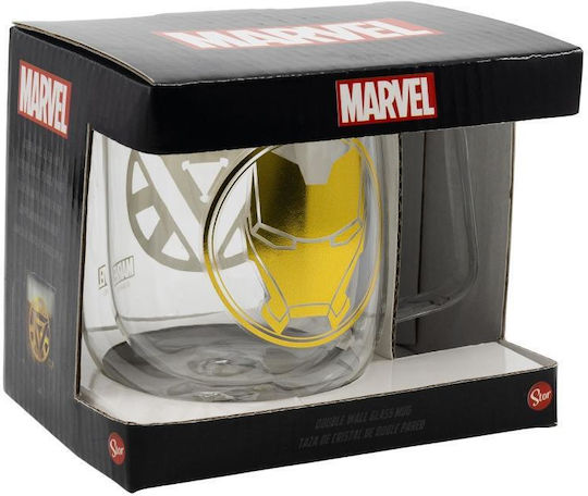 Stor Iron Man Κούπα Γυάλινη Διάφανη 290ml Stor Iron Man Κούπα Γυάλινη Διάφανη 290ml