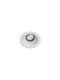 Viokef Alea Round Metallic Recessed Spot with Integrated LED and Warm White Light White 6.3x6.3cm. 1pcs