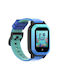 Wonlex Kids Smartwatch with GPS and Rubber/Plastic Strap Blue