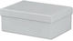 Paper storage box 38x28x11cm white