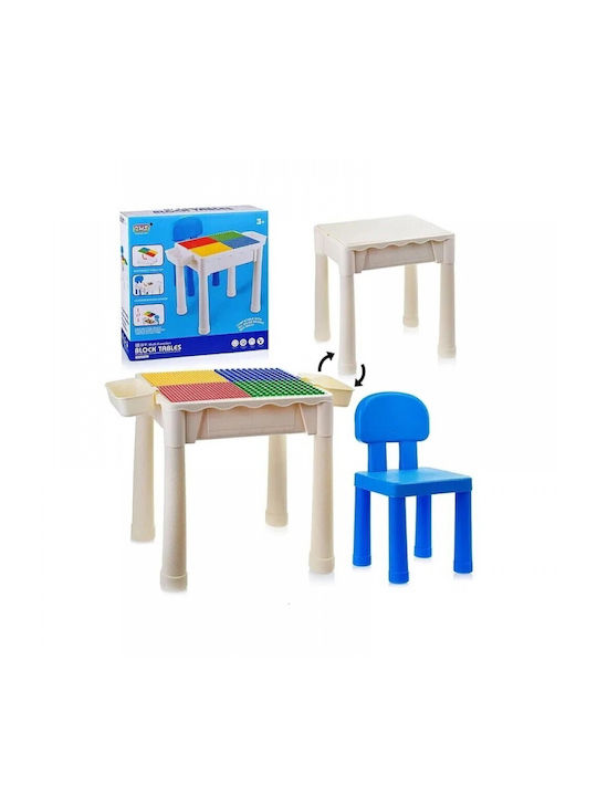 Kids Table and Chairs Set Multicolour