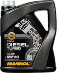 Mannol Συνθετικό Λάδι Αυτοκινήτου Diesel Turbo 5W-40 5lt