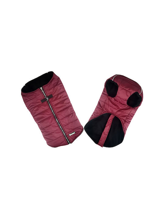 Pet Interest Puffer Vest Red Fleece / Waterproof / Windproof Dog Coat XLarge with 48cm Back Length 52209