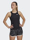 Adidas OTR Women's Athletic Blouse Sleeveless Black