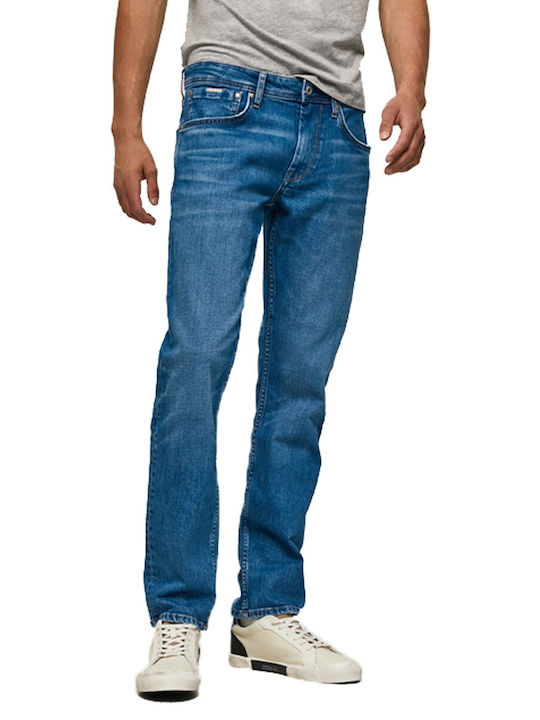 Pepe Jeans Cash Herren Jeanshose in Regular Fit Blau