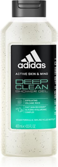 adidas Gel de Duș Deep Clean cu AHA pentru Exfoliere 400ml