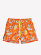 Tortue Kids Swimwear Swim Shorts Orange