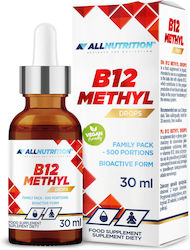 AllNutrition B12 Methyl Βιταμίνη 30ml AllNutrition B12 Methyl Βιταμίνη 30ml