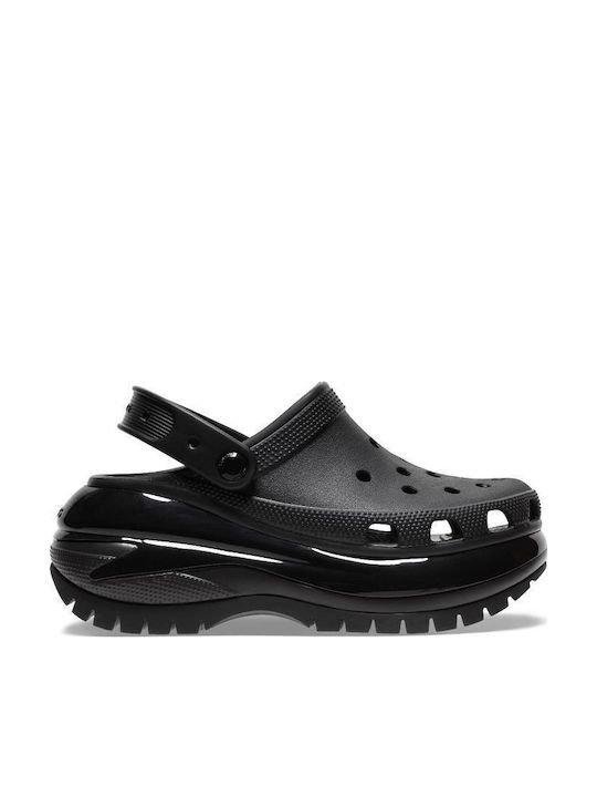Crocs Classic Mega Crush Anatomic Clogs Black