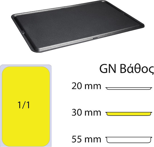 AMT Gastroguss GN1/1 Stainless Steel Gastronorm GN1/1