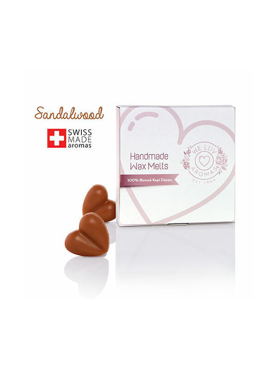 We Luv Aromas Σετ Αρωματικών Wax Melts με Άρωμα Sandalwood 700-0005 2τμχ