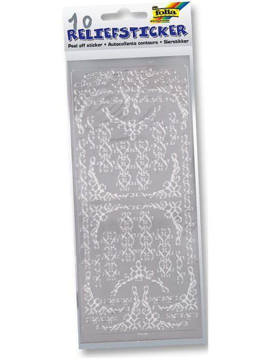 Folia Χριστουγεννιάτικα Αυτοκόλλητα 10x24εκ. 10τμχ