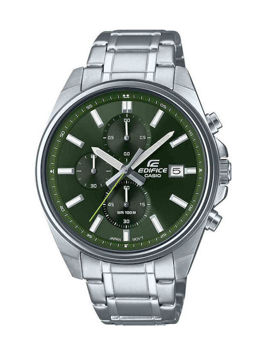 Casio Edifice Men's Watch 47mm Chronograph Batt...