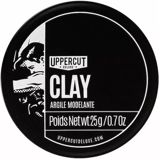 Uppercut Deluxe Deluxe Argile Modelante Midi Πηλός για Δυνατό Κράτημα & Ματ Αποτέλεσμα 25gr