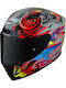 Suomy Fullface Track-1 Design 05 Flying Κράνος Μηχανής Full Face ECE 22.06 1350gr