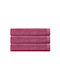 Cryspo Trio Hand Towel Premium 30x50cm Pomegranate Weight 600gr/m²