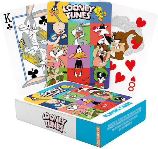 Aquarius Looney Tunes Take Over Collectible Playing Cards Laminated