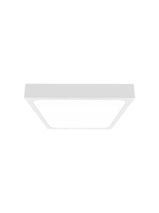 V-TAC Outdoor Ceiling Flush Mount with Integrated LED in White Color 7629